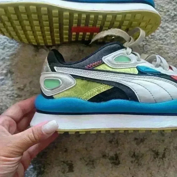 Puma Kids Multicolor Street Rider Bizerk 4 - Picture 9 of 16